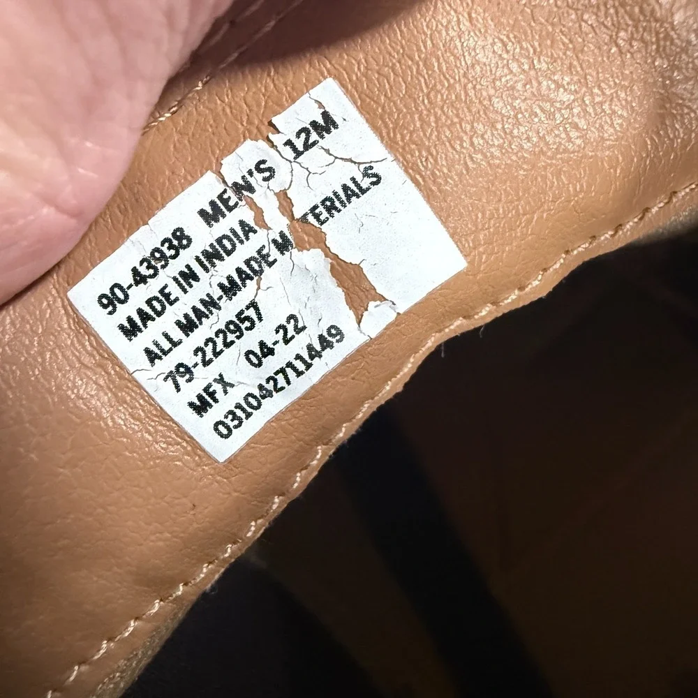 Dockers Ransom Chelsea Boots Style # 90-43938 Brown Faux Leather Mens - 12 M